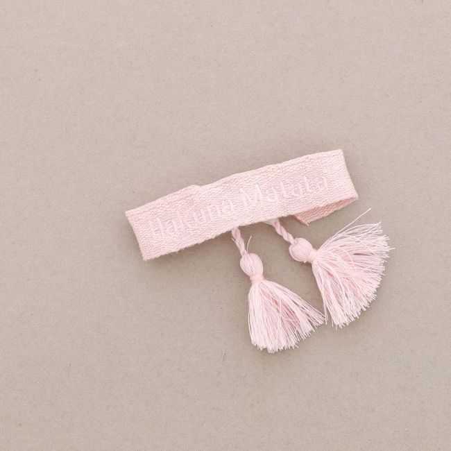 PULSERA MACRAMÉ HAKUNA MATATA FLECOS