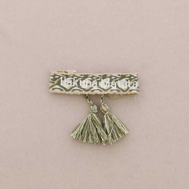 PULSERA MACRAMÉ HAKUNA MATATA FLECOS