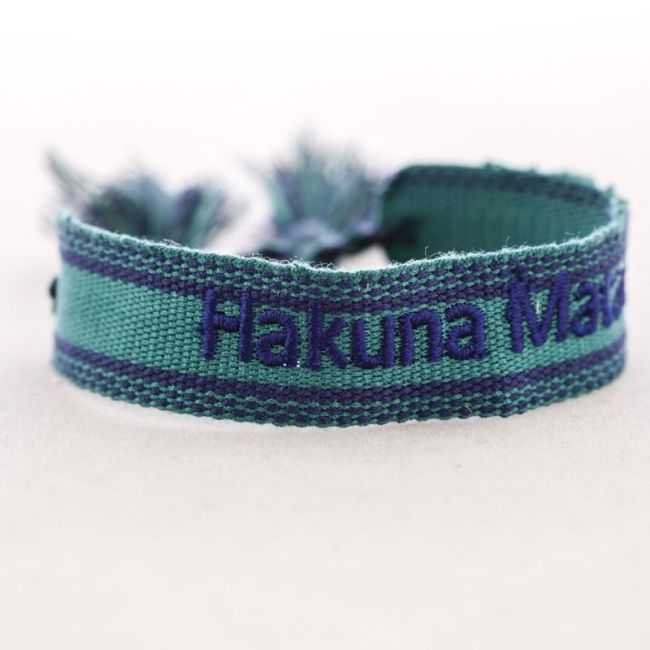 HAKUNA MATATA FRINGED MACRAMÉ BRACELET