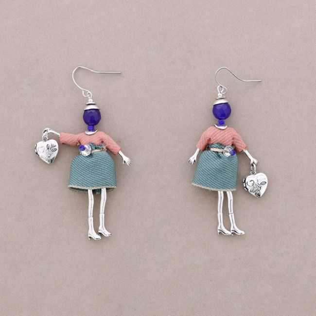 PENDIENTES COLGANTE MUÑECA