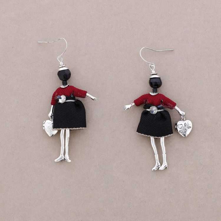 DOLL PENDANT EARRINGS 2