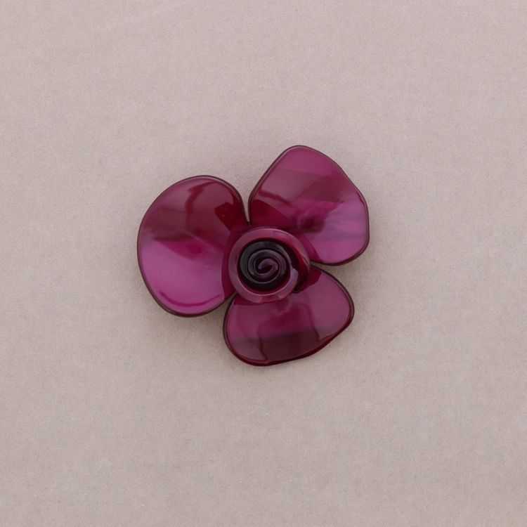 RESIN FLOWER BROOCH
