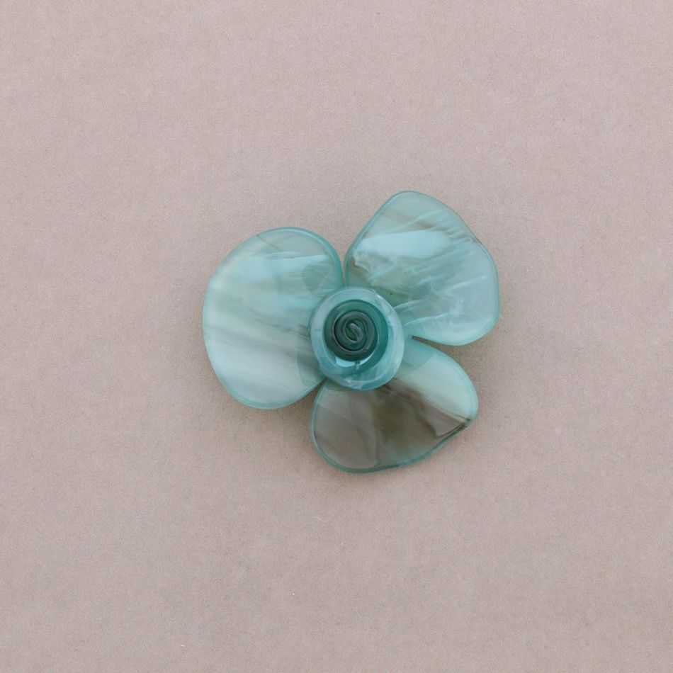 RESIN FLOWER BROOCH
