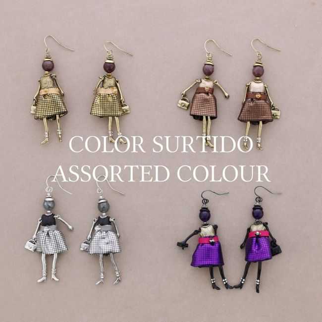 PENDANT EARRINGS DOLL