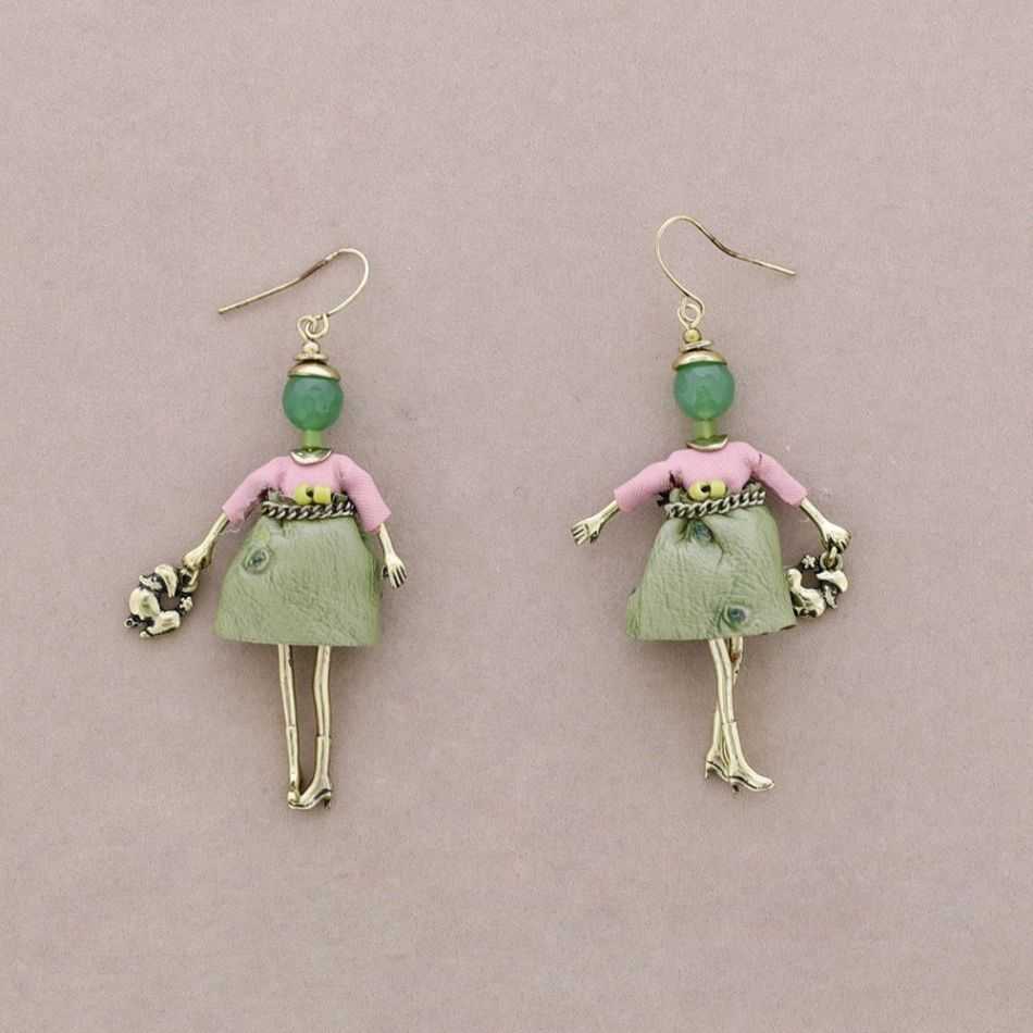 PENDIENTES COLGANTE MUÑECA