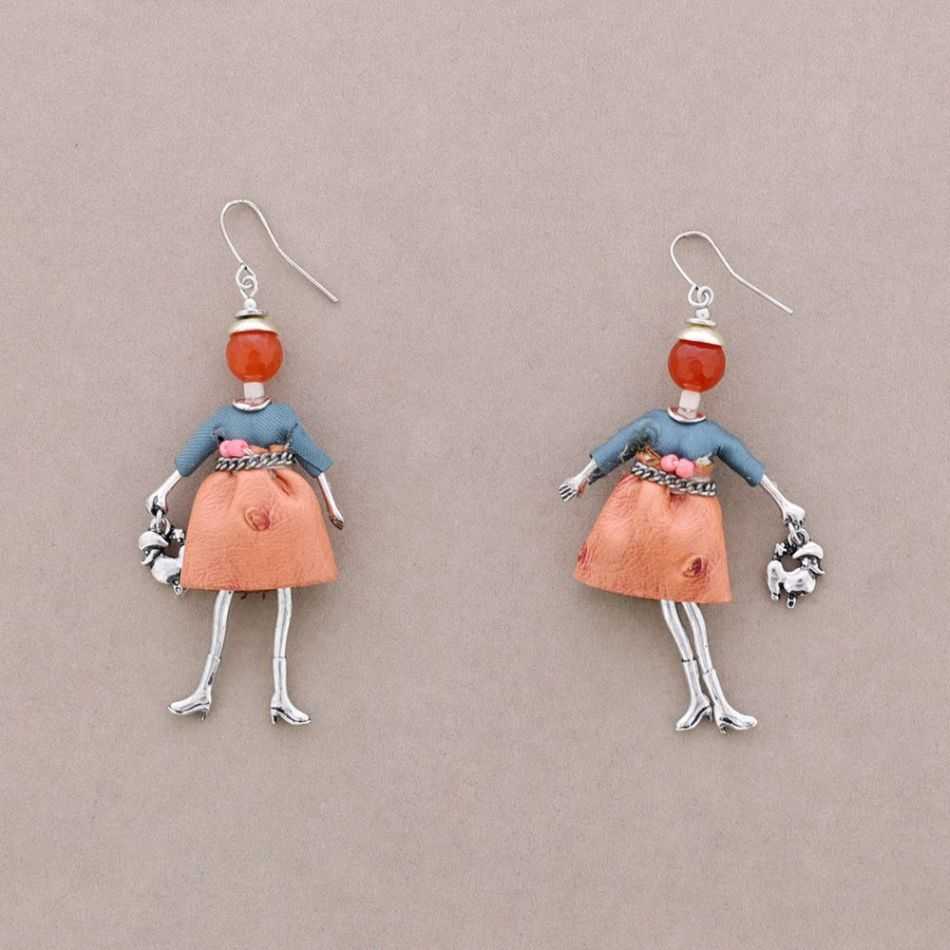 PENDIENTES COLGANTE MUÑECA