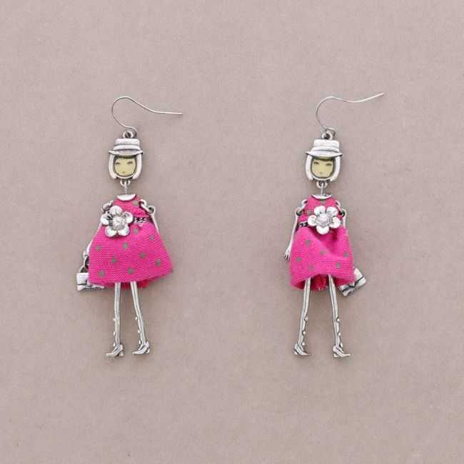 PENDANT EARRINGS DOLL