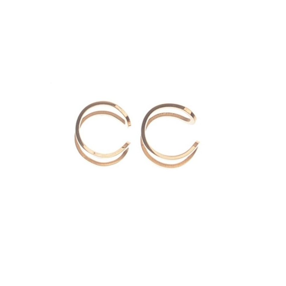 PENDIENTES ACERO EAR CUFF LISO