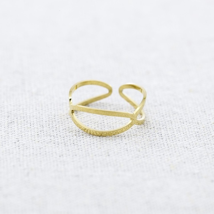ADJUSTABLE STEEL RING FORM EIGHT