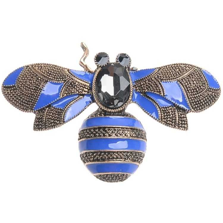 BROCHE ABEJA METAL ESMALTE 2