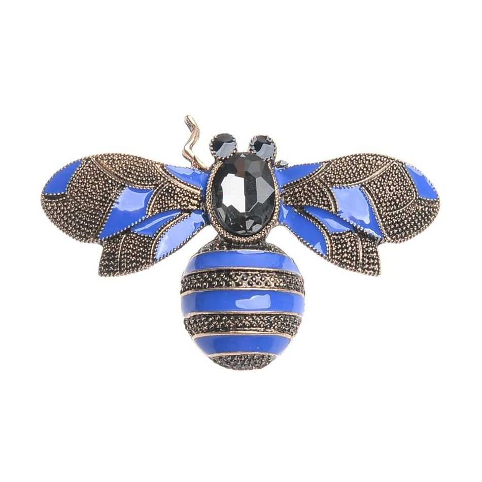BROCHE ABEJA METAL ESMALTE