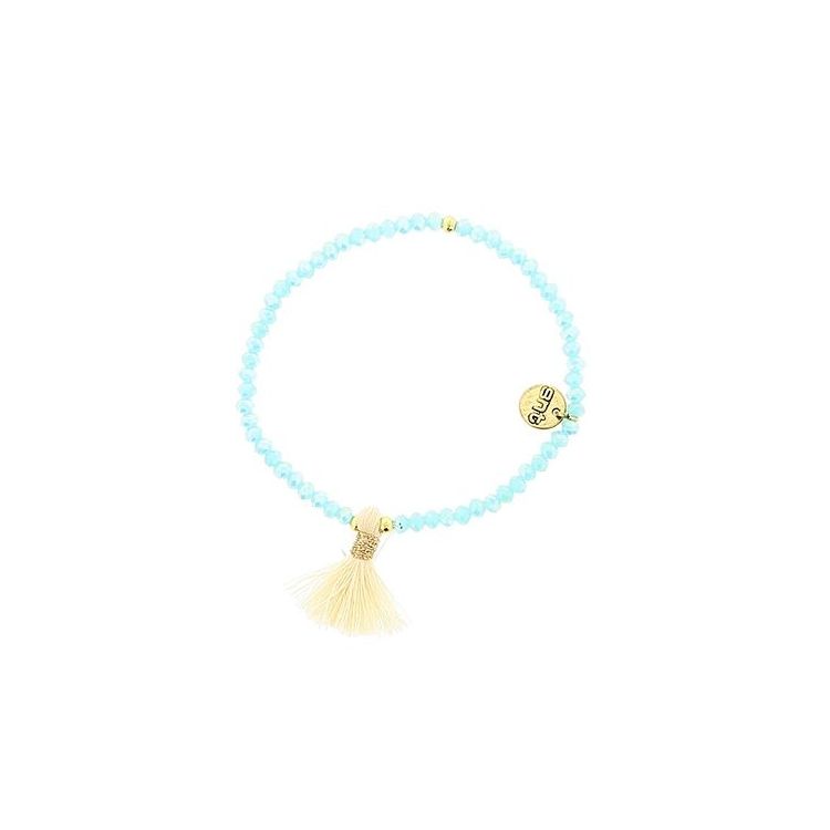 FACETED CRYSTAL BRACELET WITH FRINGE 2