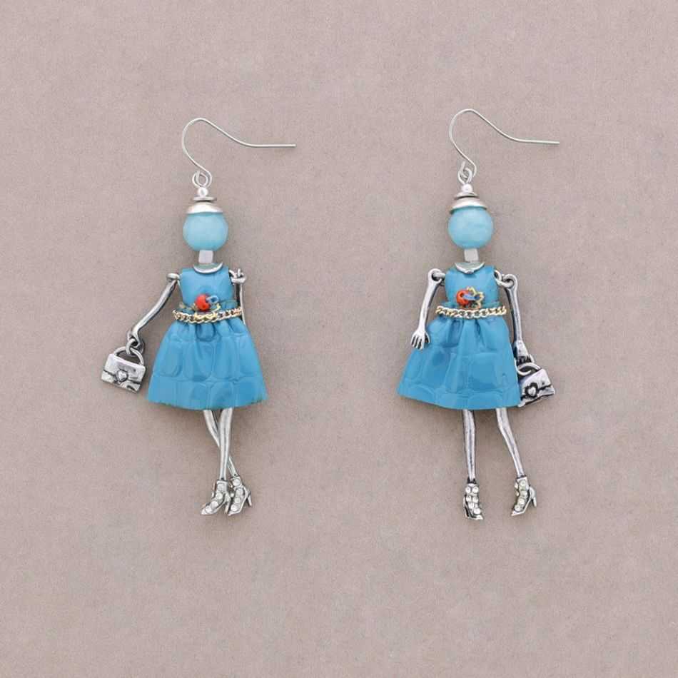PENDIENTES METAL MUÑECA