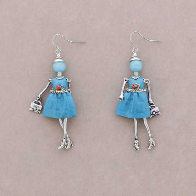PENDIENTES METAL MUÑECA