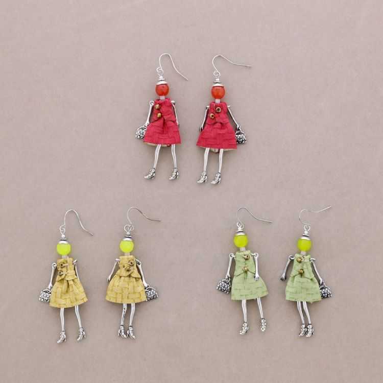 METAL DOLL EARRINGS 2