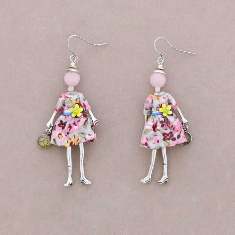 DOLL PENDANT EARRINGS 2