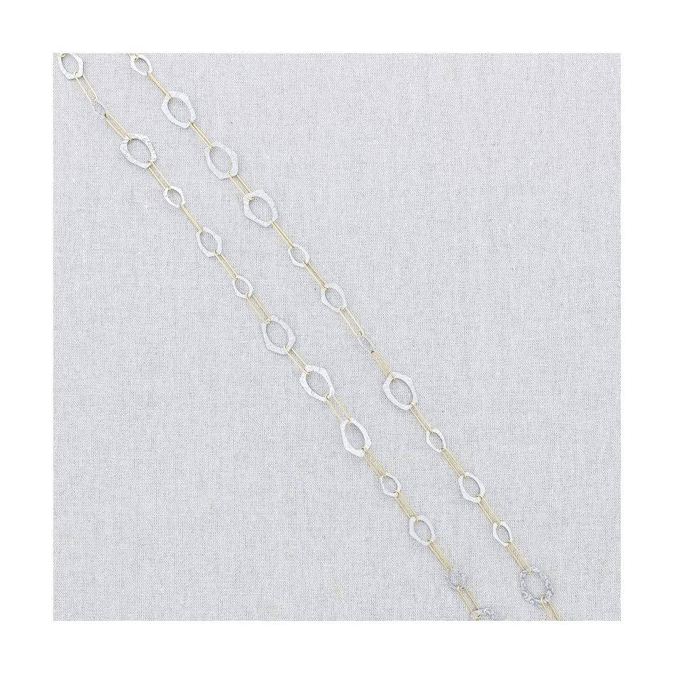 COLLAR ACERO CADENA ESLABONES 108CM