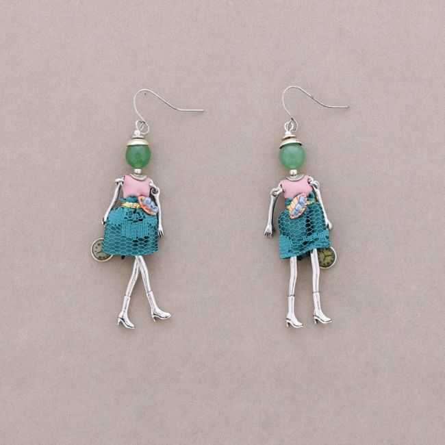 PENDIENTES COLGANTE MUÑECA