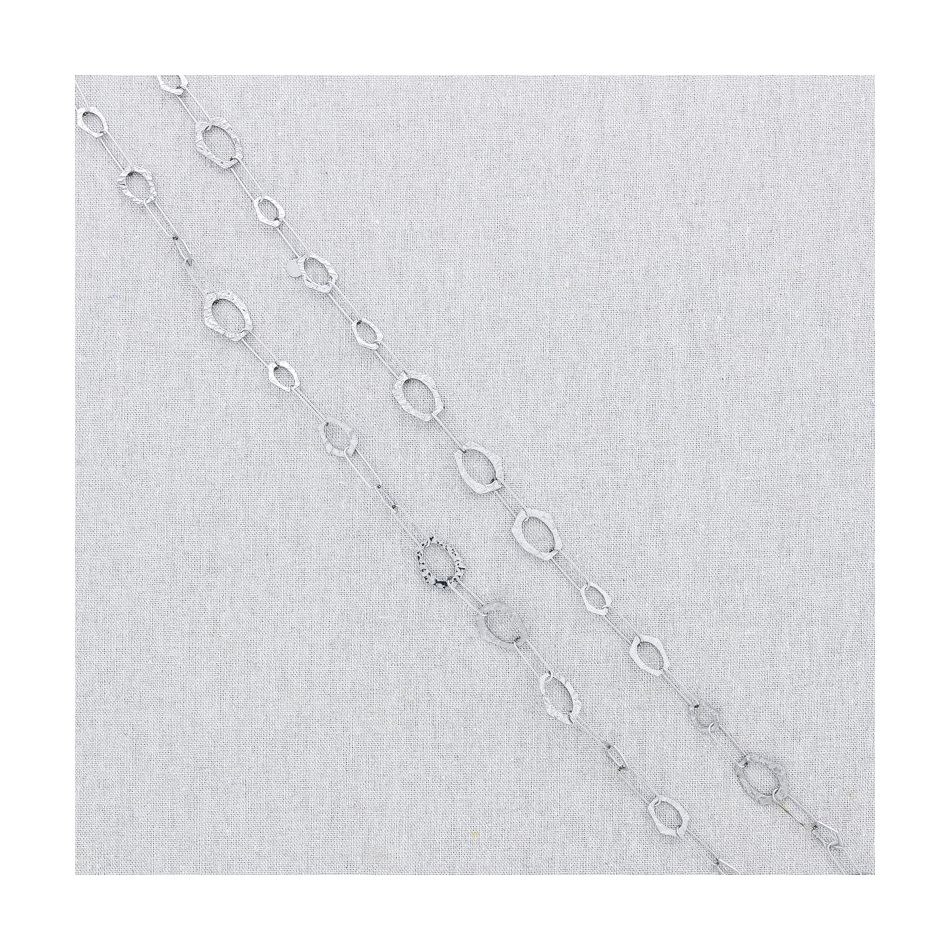 COLLAR ACERO CADENA ESLABONES 108CM