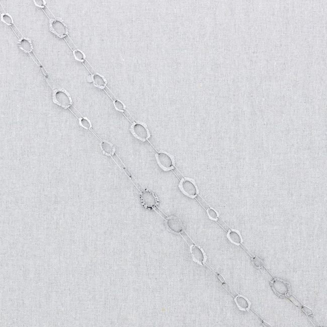 COLLAR ACERO CADENA ESLABONES 108CM