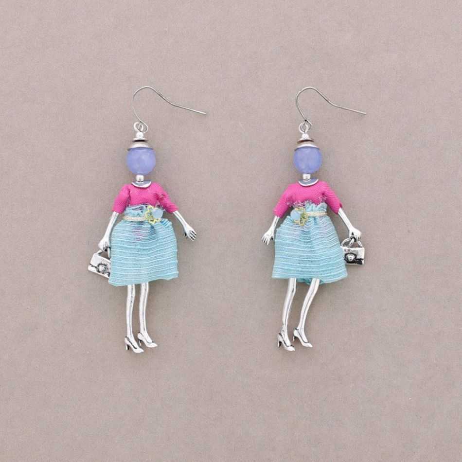 PENDANT EARRINGS DOLL