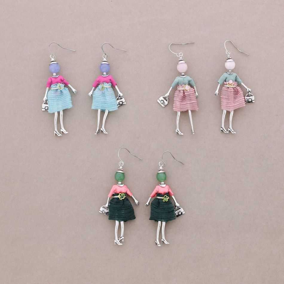 PENDANT EARRINGS DOLL