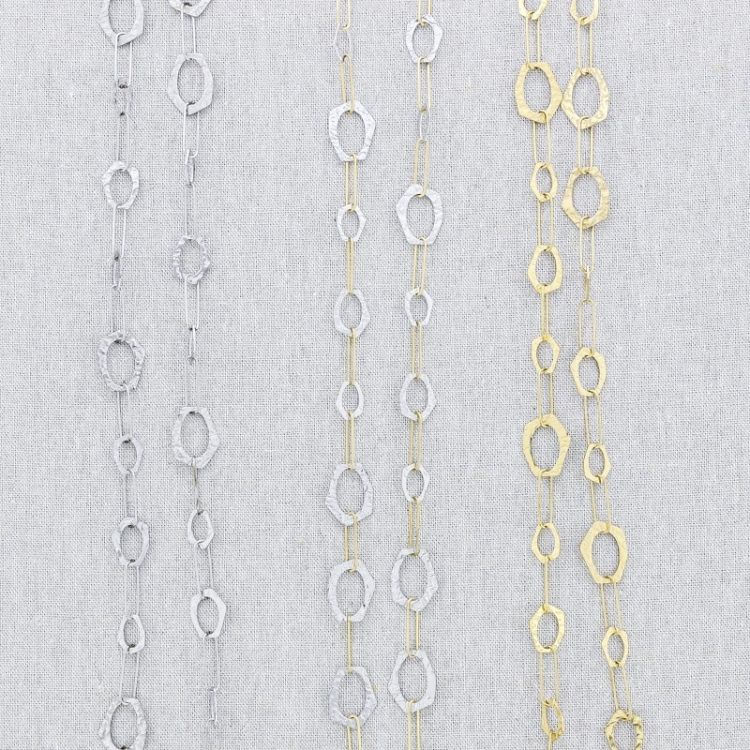 COLLAR ACERO CADENA ESLABONES 108CM 2