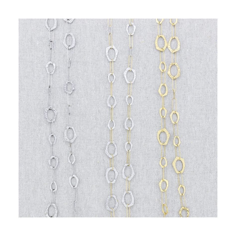 COLLAR ACERO CADENA ESLABONES 108CM