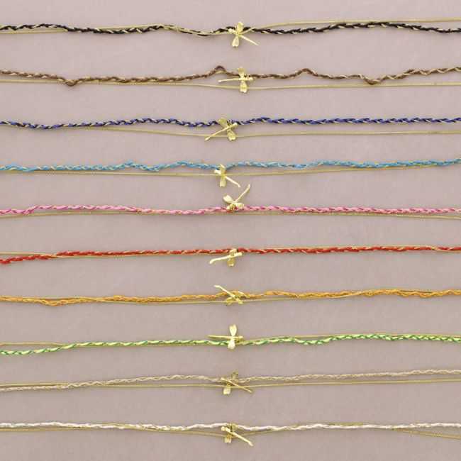 COLLAR GARGANTILLA TRENZADO CADENA