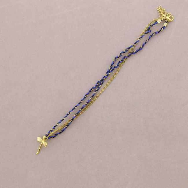 COLLAR GARGANTILLA TRENZADO CADENA