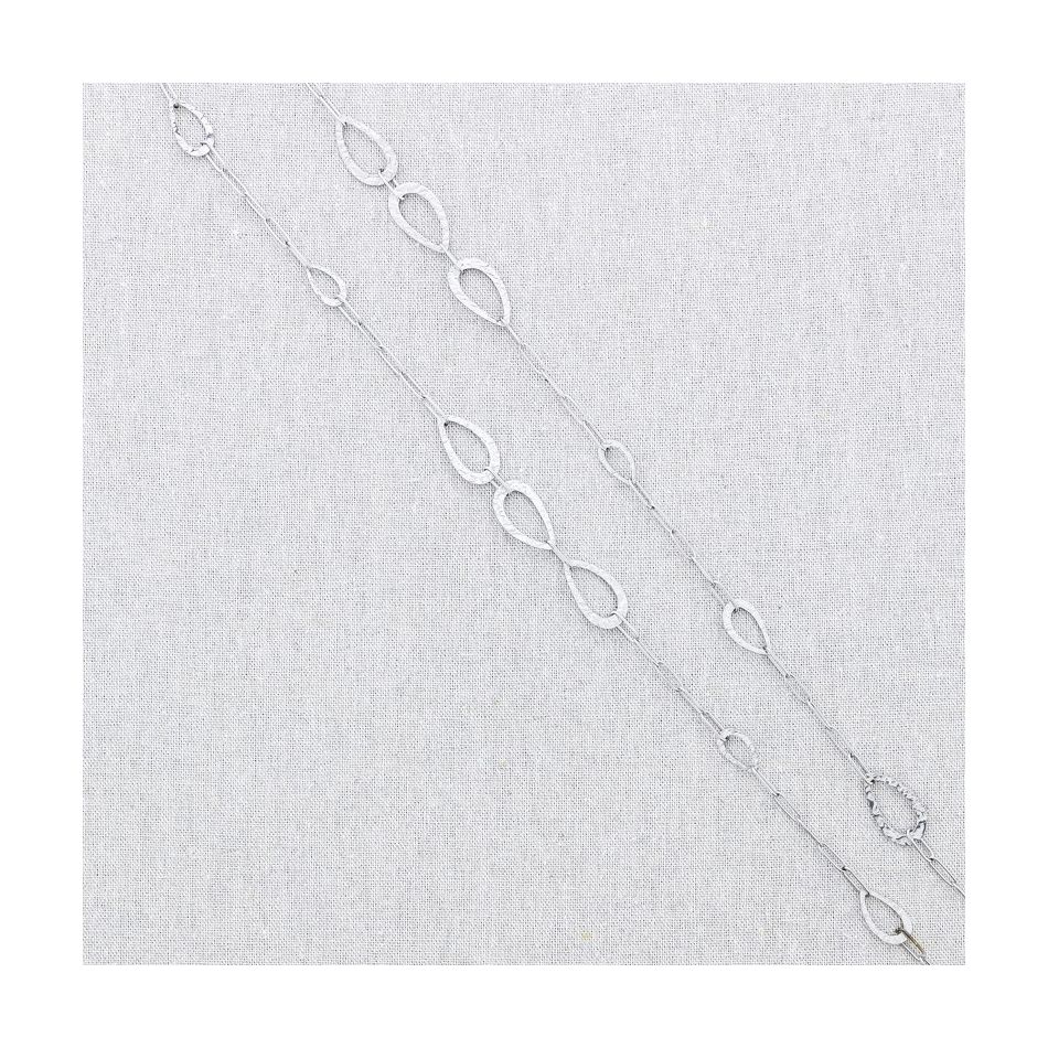 COLLAR ACERO CADENA ESLABONES 112CM