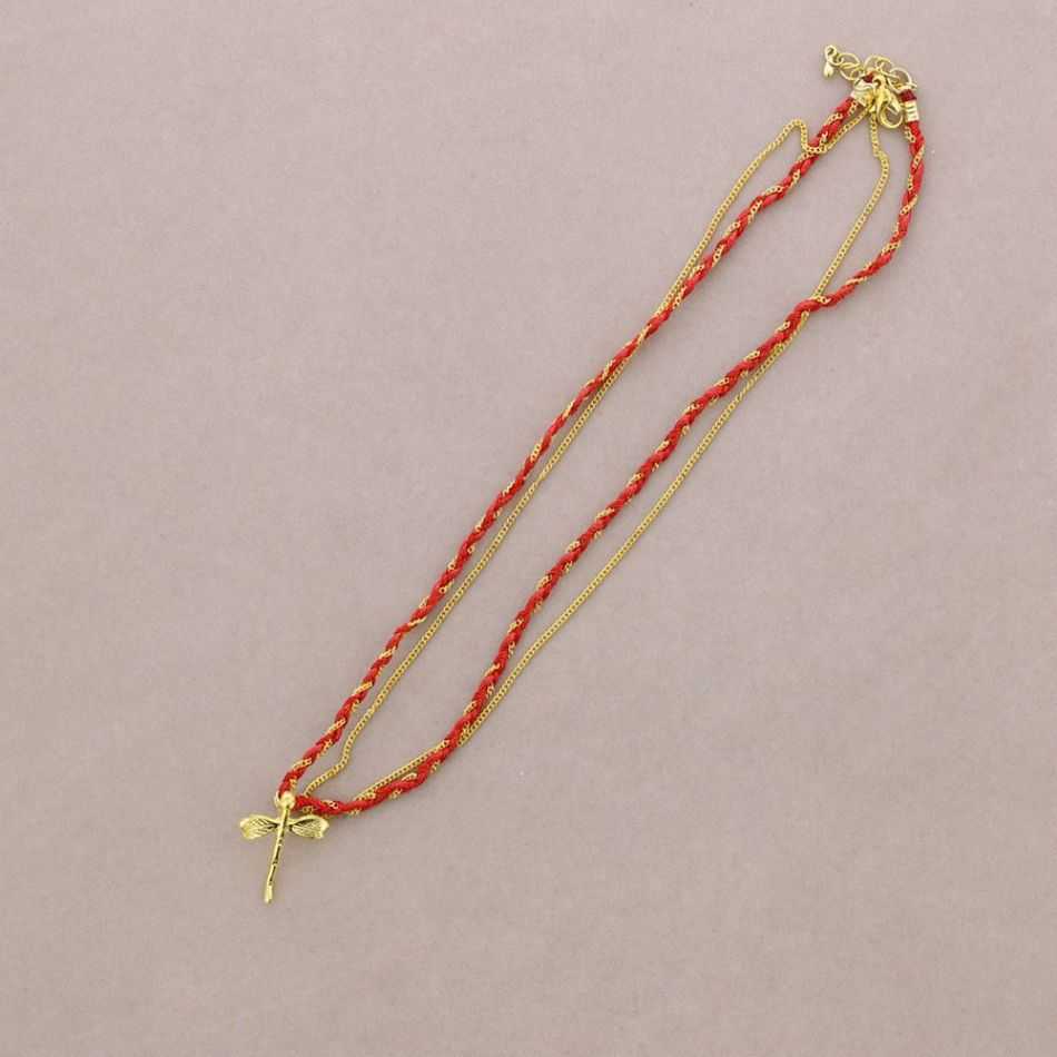 COLLAR GARGANTILLA TRENZADO CADENA
