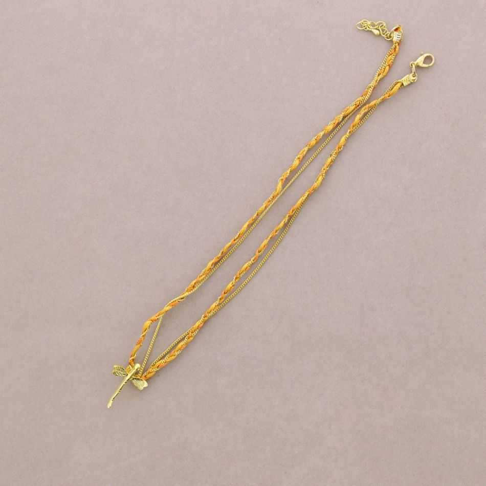 COLLAR GARGANTILLA TRENZADO CADENA