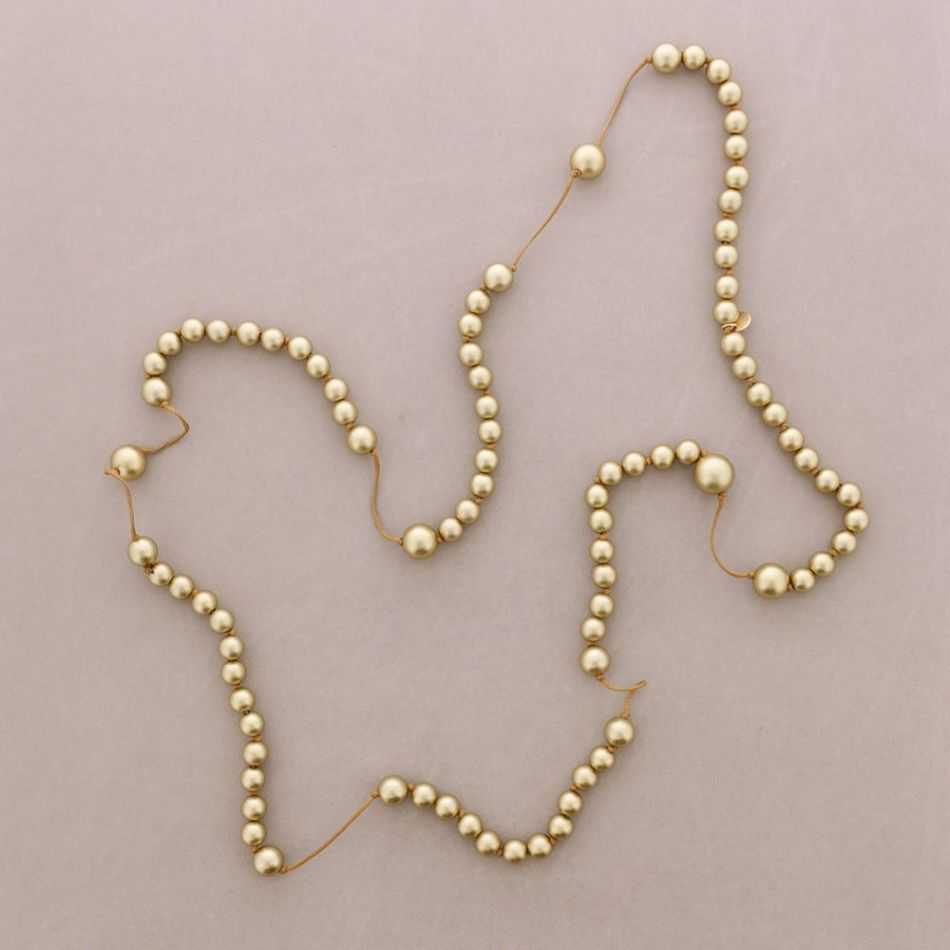LONG NECKLACE WITH RESIN BEADS 120CM