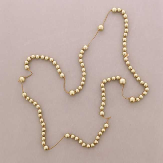 LONG NECKLACE WITH RESIN BEADS 120CM