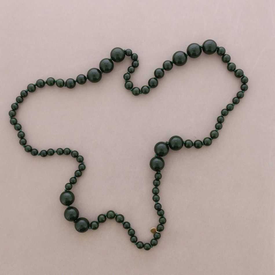 COLLAR LARGO CUENTAS RESINA 100CM