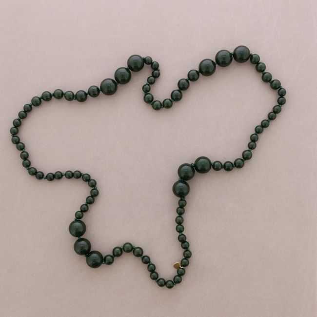 COLLAR LARGO CUENTAS RESINA 100CM