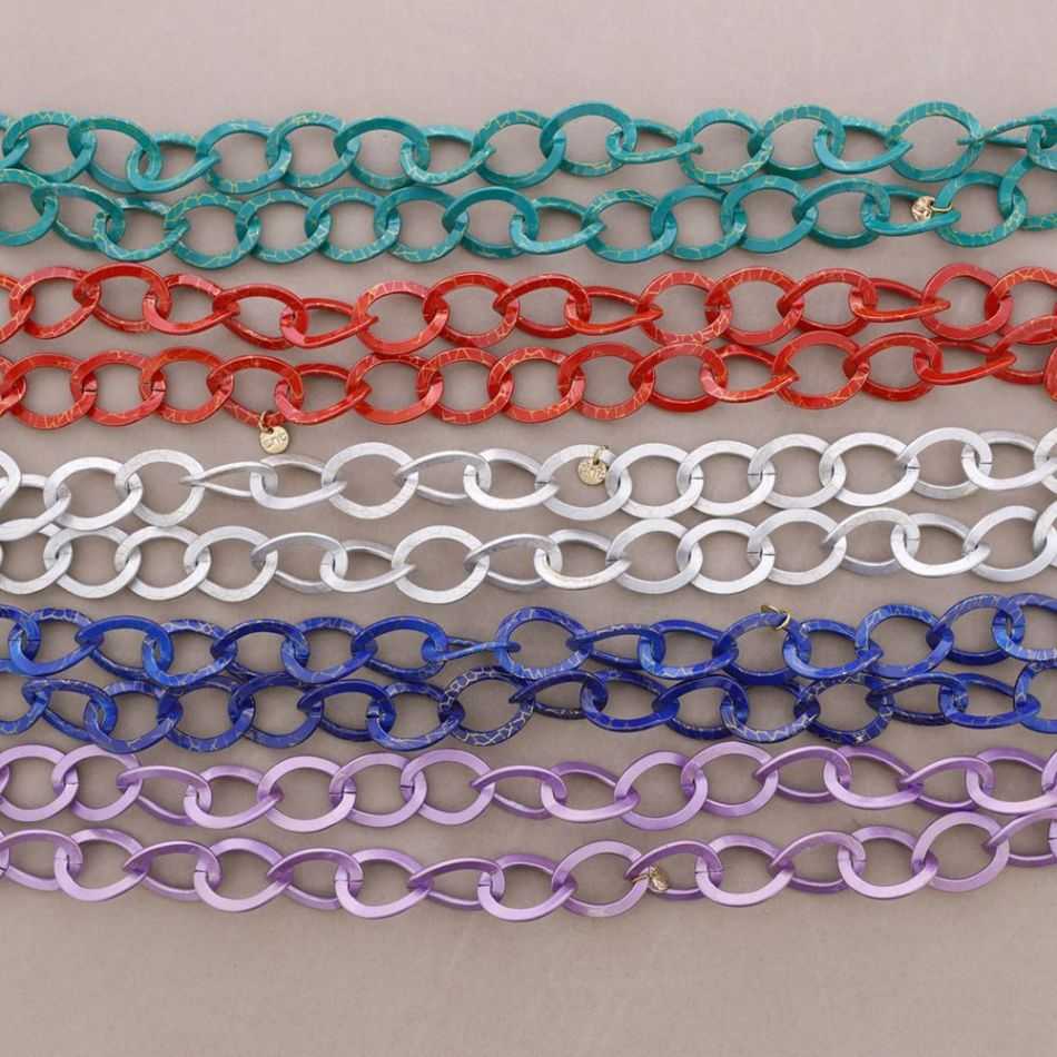 COLLAR CADENA COLOR