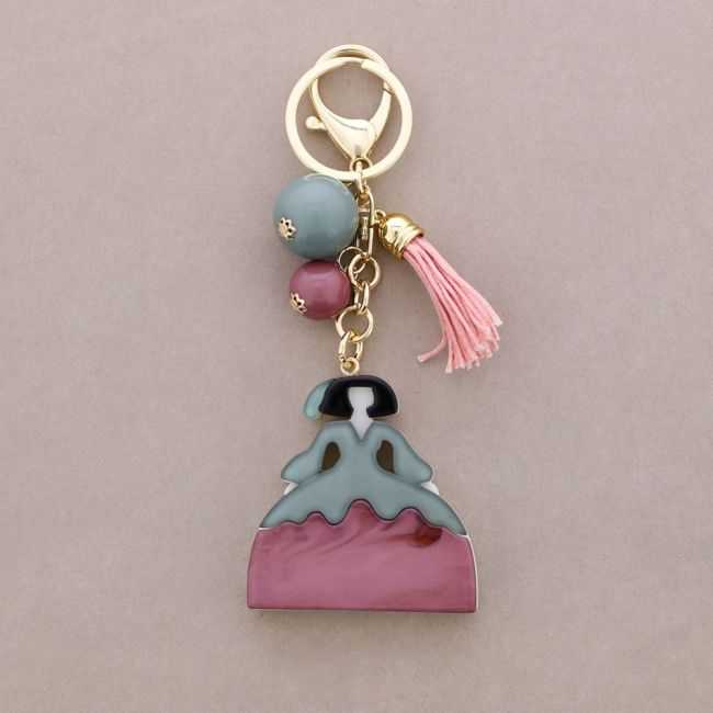 MENINA RESIN KEYCHAIN