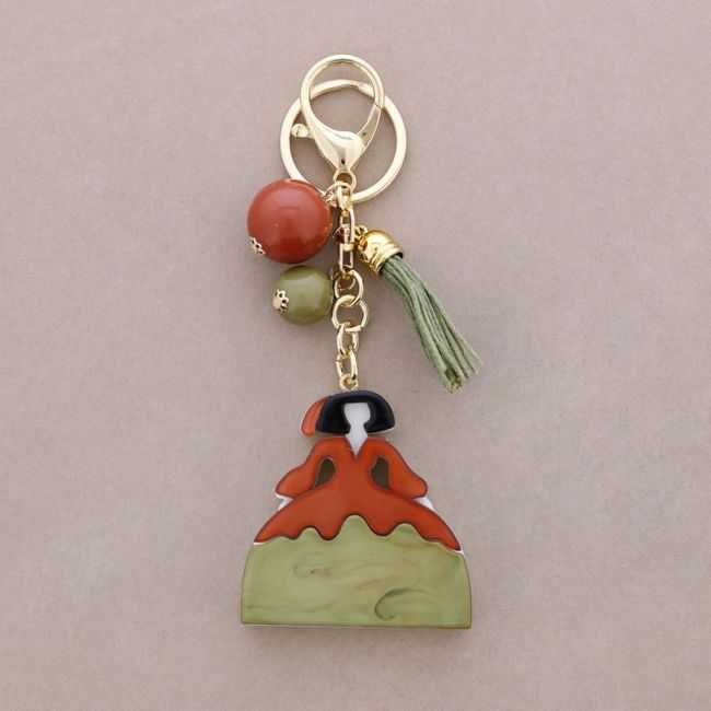 MENINA RESIN KEYCHAIN