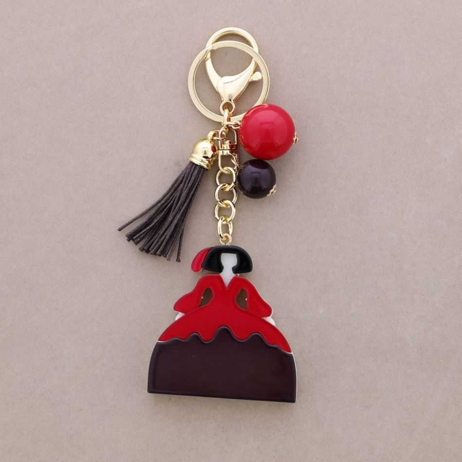 MENINA RESIN KEYCHAIN