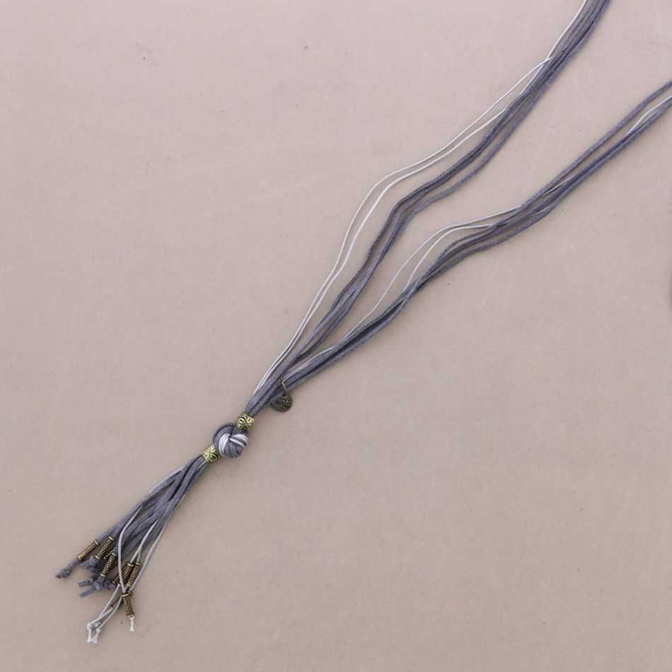 LONG PENDANT NECKLACE METAL