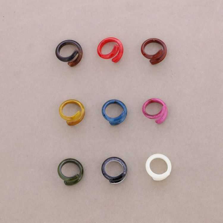 RESIN SPIRAL RING 2