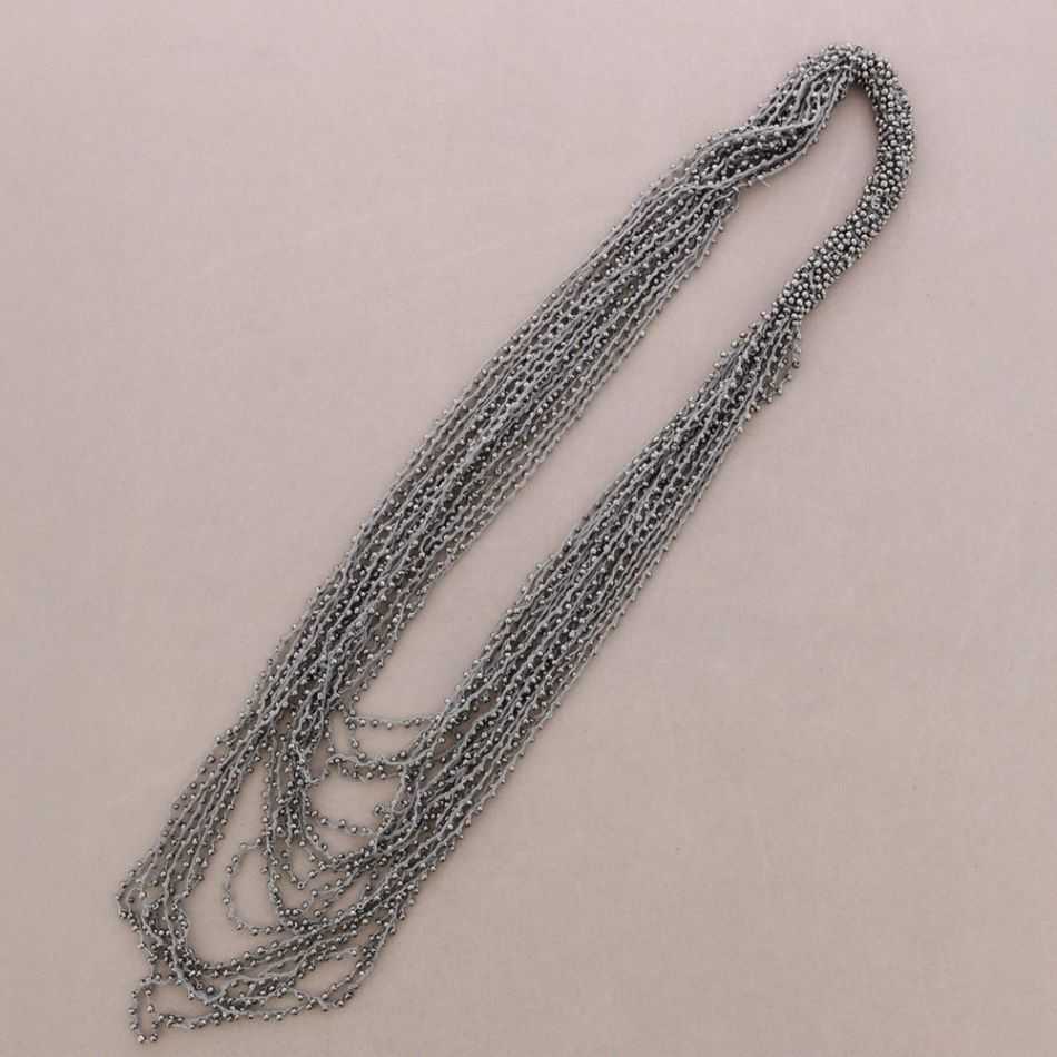 COLLAR LARGO MULTI VUELTA ABALORIOS