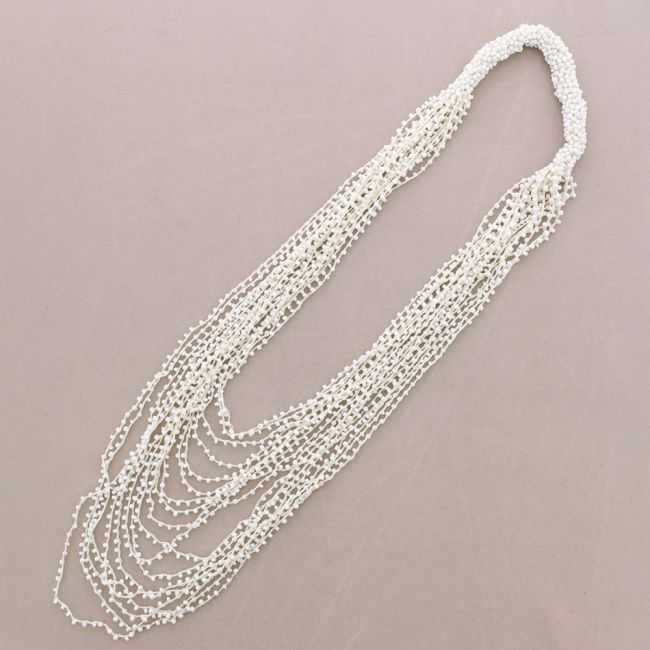 COLLAR LARGO MULTI VUELTA ABALORIOS