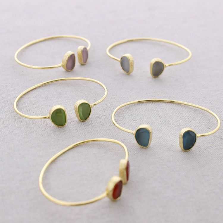 STONE BRONZE BRACELET 2