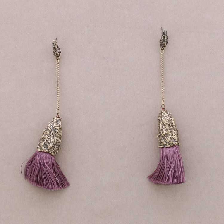 PENDIENTES CADENA COLGANTE FLECO 2