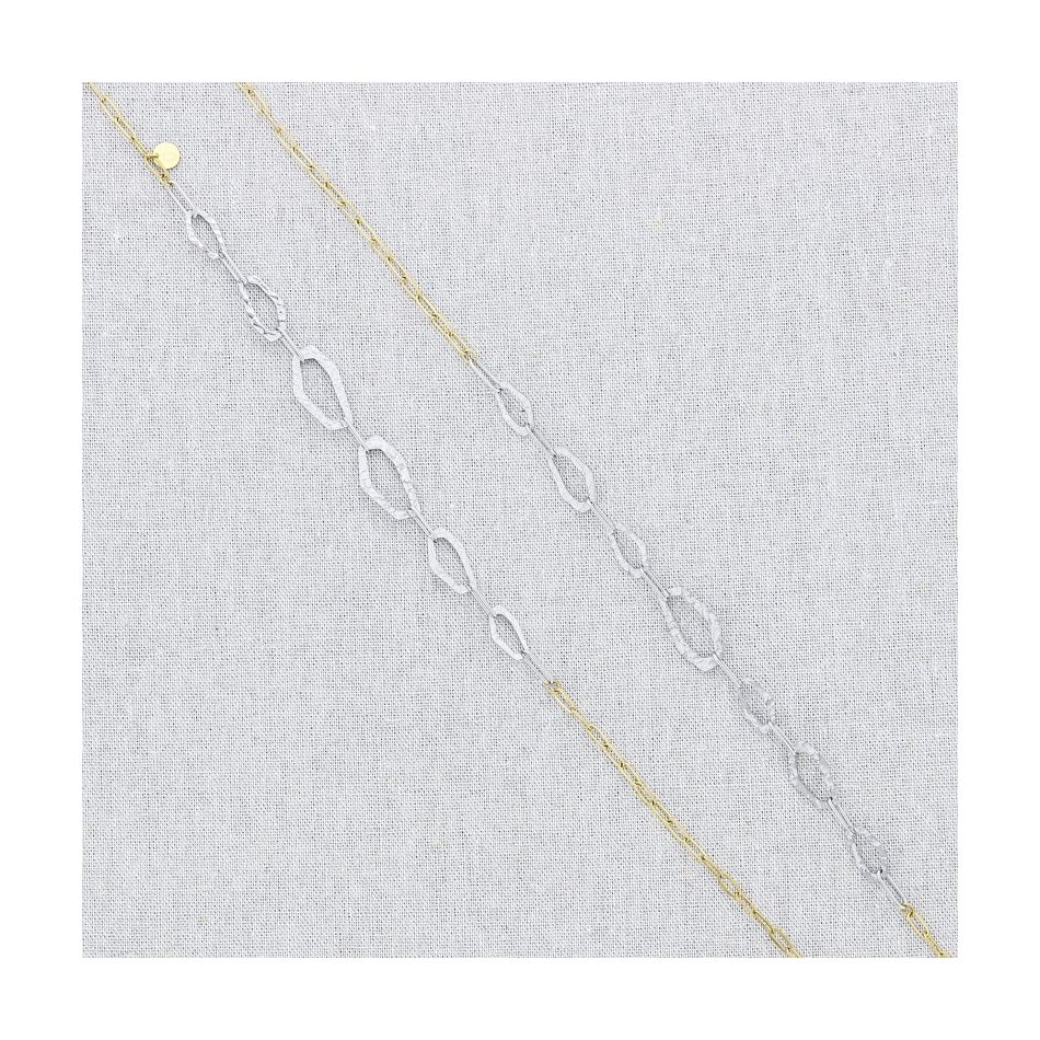 COLLAR ACERO CADENA ESLABONES 100CM