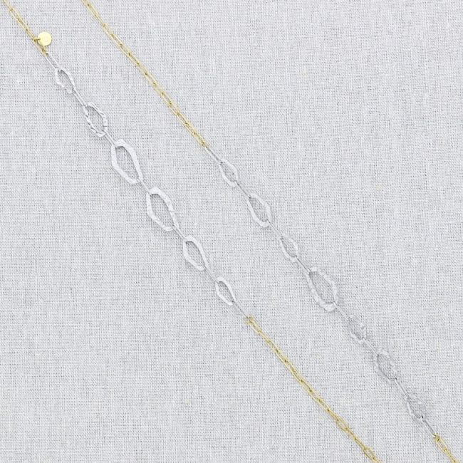 STEEL LINK CHAIN NECKLACE 100CM