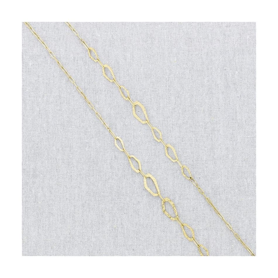 COLLAR ACERO CADENA ESLABONES 100CM